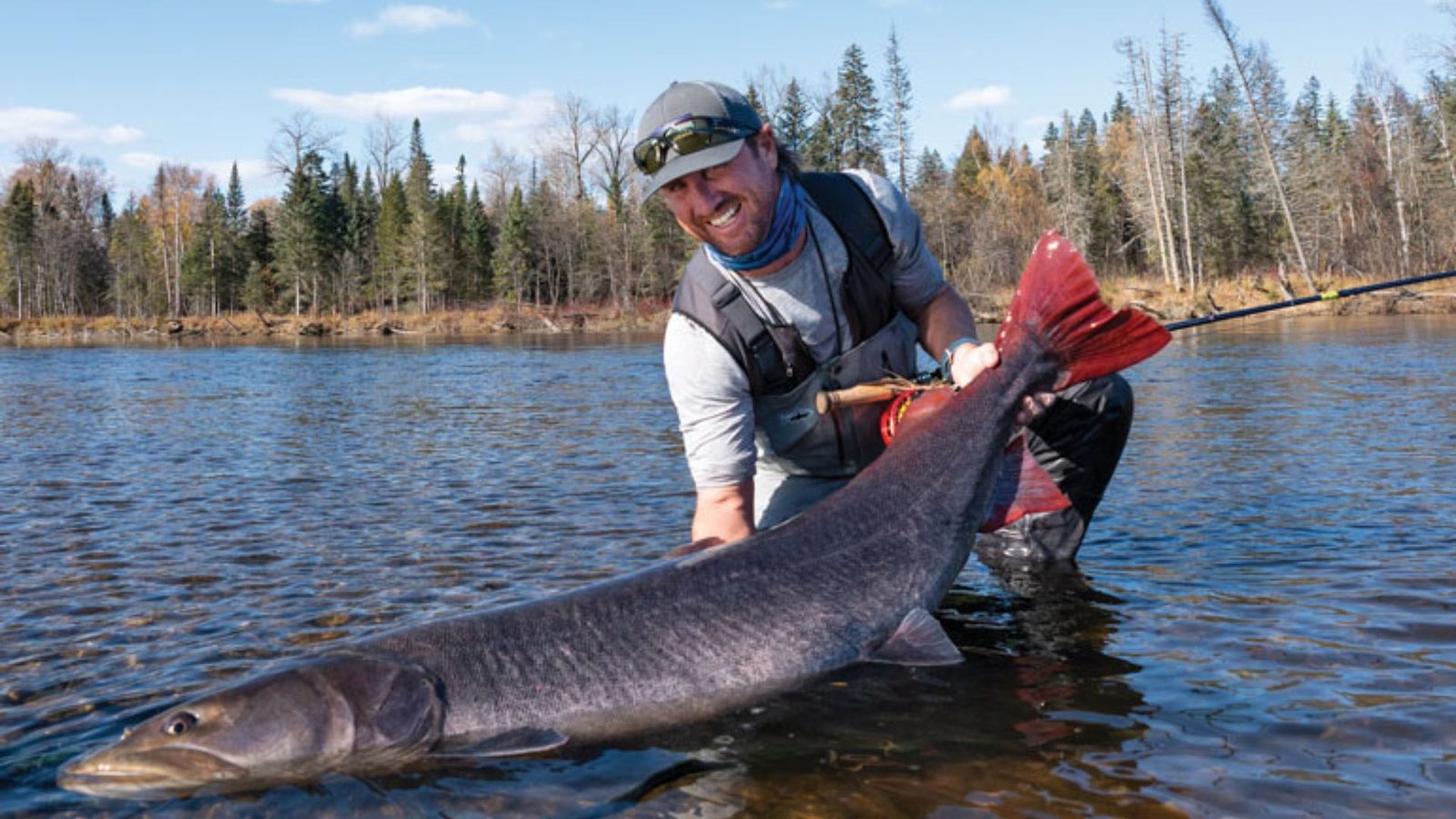 How to Fish for Salmon in Large Rivers